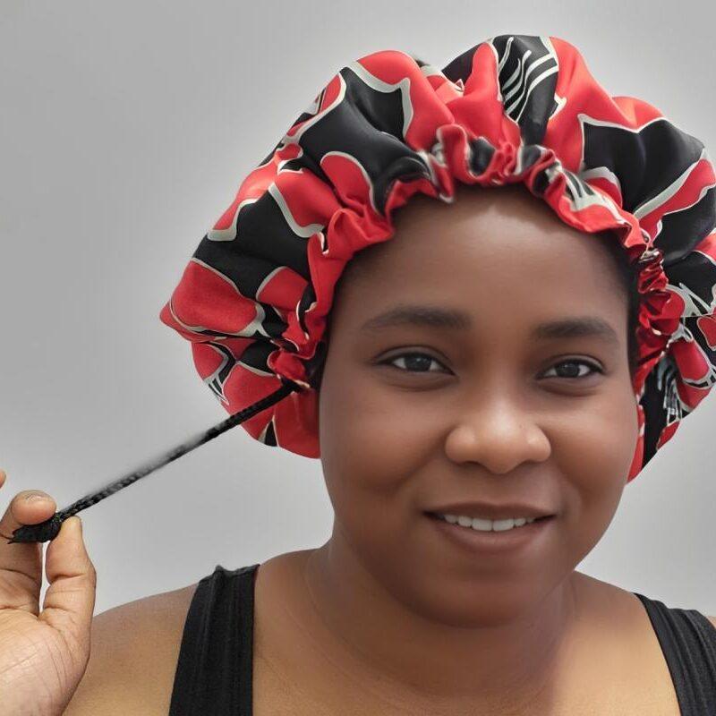 JOY SILK & STRING-TYE BONNET